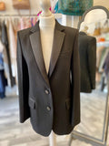 Victoria Beckham Black Tuxedo Jacket UK8