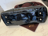 Pre Loved Mulberry Bayswater in Black Patent Leather