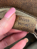 Pre Loved Gucci Vintage Princy Tote in Old Gold Leather with Gold Chain Shoulder Straps **reserved**