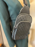 Pre Loved Louis Vuitton Damier Leather Sling Crossbody Bag (excellent)