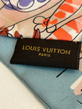 Pre Loved Louis Vuitton Floral Silk Scarf