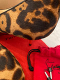 Pre Loved Christian Louboutin Pony Kitten Heels UK 7.5(new)