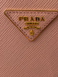 Pre Loved Prada Saffiano Leather Double Bag in Light Pink (excellent)**reserved**