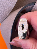 Pre Loved Hermes Picotin GM 26 Lock in Etoupe Clemence Leather (Excellent) Reserved J