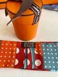 Pre Loved Hermes Clic Clac a Pois Twilly **reserved M**