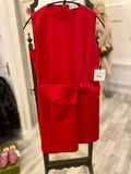 Pre Loved Red Valentino Red Bow Dress size 42 uk10 (new)