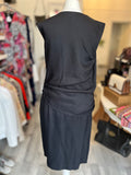 Pre Loved Derek Lam Asymmetrically Draped Dress UK10