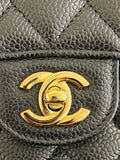 Chanel Classic Flap Bag 2023 in Black Caviar Leather