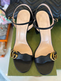 Pre Loved Gucci Marmont Sandals Block Heels UK 7