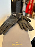 Mulberry Black Leather Gloves