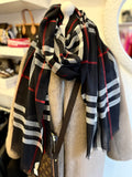 Burberry Long Silk Blend Scarf/Shawl (reserved)