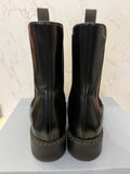 Pre loved Prada Black Leather Boots Size UK6
