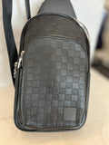 Pre Loved Louis Vuitton Damier Leather Sling Crossbody Bag (excellent)