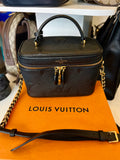 Louis Vuitton Black Giant Empreinte Leather Vanity PM