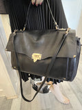 Pre Loved Valentino Garavani Black Leather Rockstud Bag