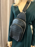 Pre Loved Louis Vuitton Damier Leather Sling Crossbody Bag (excellent)