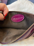 Pre Loved Mulberry Kristen Crossbody in Purple Patent