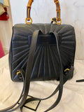Pre Loved Gucci Queen Margaret Back Pack in Black Leather