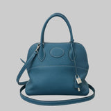 Hermes Bolide in blue jean