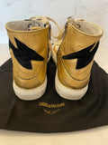 Pre Loved Zadig & Voltaire Gold Trainers UK6