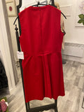Pre Loved Red Valentino Red Bow Dress size 42 uk10 (new)