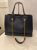 Pre Loved Mulberry Vale Tote in Navy (excellent)