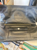 Pre Loved Mulberry Daria Clutch in black leather