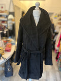 Pre Loved Max Mara Alpaca Hooded Coat UK 10