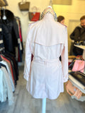 Pre Loved Burberry Pale Pink Trench Coat UK12