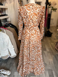 Pre Loved Maje Maxi Dress uk36 UK 8