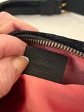 Pre Loved Gucci Marmont Black Velvet Bumbag