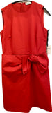 Pre Loved Red Valentino Red Bow Dress size 42 uk10 (new)