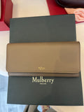 Mulberry Continental Leather Purse in Cashmere