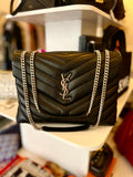 Pre Loved Yves Saint Laurent Lou Lou Bag in Black