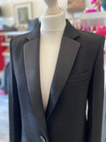 Victoria Beckham Black Tuxedo Jacket UK8