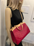Pre Loved Louis Vuitton Brea Monogram Vernis Red Patent Bag (excellent)