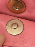 Pre Loved Chanel 19 in Pink Quilted Lambskin Leather - Excellent