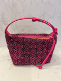 Pre Loved Loewe Cubi Bag in Pink & Purple