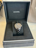 Pre Loved Chanel J12 Watch in Black Ceramic 33mm (excellent)