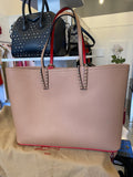 Christian Louboutin Cabata Empire Nude Large Tote