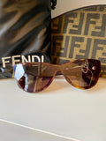 Fendi First Havana Tortoiseshell Sunglasses FE401111