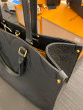 Louis Vuitton On the Go MM - Black Empreinte Leather