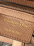 Christian Dior Saddle Bag in Nude Blush