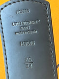 Louis Vuitton Monogram Belt in Graphite Reversible 85cm