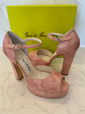 Terry de Havilland Pink Platform Sandals UK 7 (new) **reserved J**