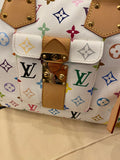 Pre Loved Louis Vuitton Takashi Murakami Multicolor Speedy 30 Handbag - Excellent