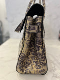 Pre Loved Mulberry Bayswater in Putty Smudged Leopard Patent Leather **RESERVED**
