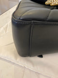 Pre Loved Gucci Queen Margaret Back Pack in Black Leather