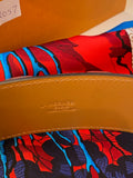 Hermes Collier de Chien Belt in Teal Epsom Leather 85cm /UK 10