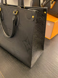 Louis Vuitton On the Go MM - Black Empreinte Leather